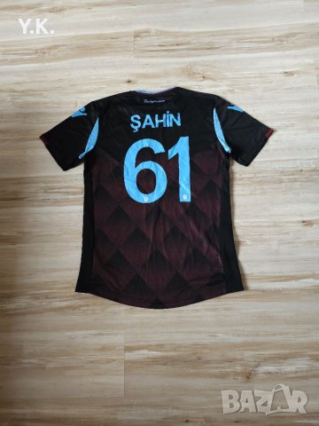 Оригинална мъжка тениска Macron x F.C. Trabzonspor x Sahin / Season 18-19 (Third), снимка 3 - Тениски - 40820325