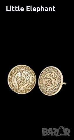 Sale Обеци дракони,колекция"Vikings",Gold/ нови