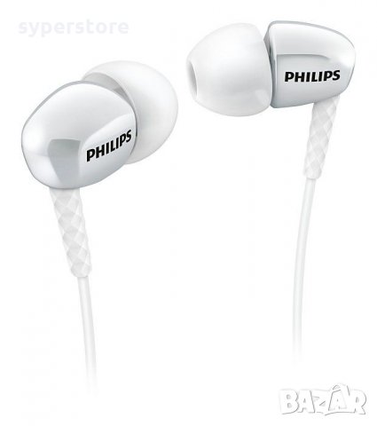 Слушалки Philips SHE3900WT Rich Bass бели тапи за ушите In-earphone