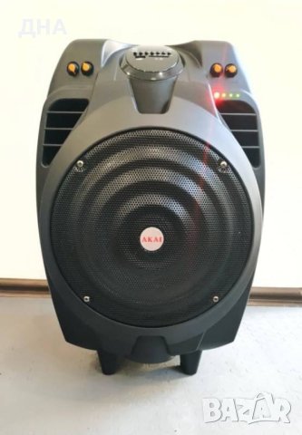 Чисто нова преносима колона AKAI , снимка 2 - Bluetooth тонколони - 43183771