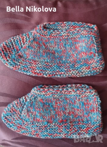 Дамски вълнени терлици, нови! , снимка 2 - Дамски чорапи - 53095262