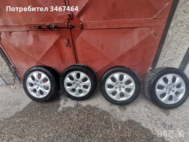 джанти със зимни гуми за Хонда Акорд 7, снимка 1 - Гуми и джанти - 37703299