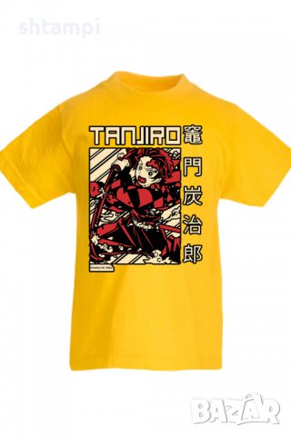 Детска тениска Demon Slayer Tanjiro Kamado 02,Анимация,игра,Празник,Повод, снимка 8 - Детски тениски и потници - 37946602