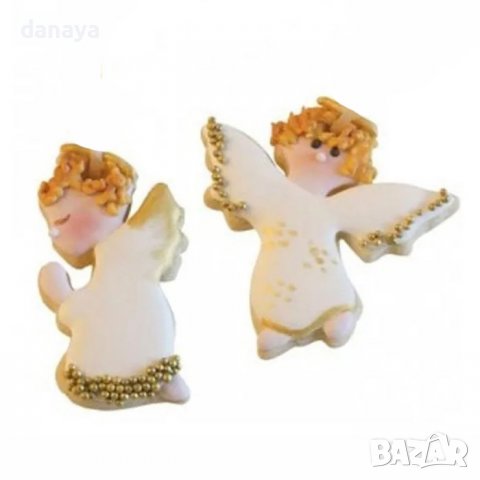 3212 Комплект форми за сладки Ангели, 2 броя, снимка 4 - Форми - 38692244