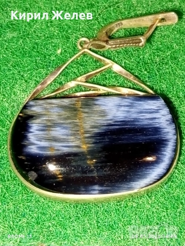 Стилни красиви и много елегантни сребърни обеци с Обсидиан за специални поводи 13652, снимка 5 - Обеци - 52988571