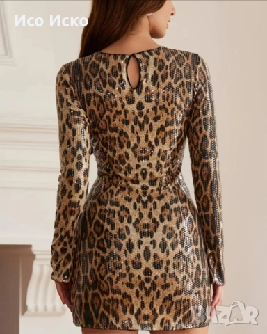 Дамска модерна рокля , снимка 5 - Рокли - 51980052