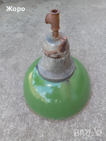 старинен примитивен уред и емайлирана ретро лампа, снимка 15 - Друга електроника - 51545976