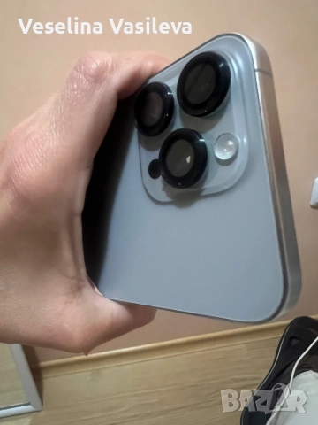 Айфон 15 про макс  титаниум, снимка 2 - Apple iPhone - 52633423