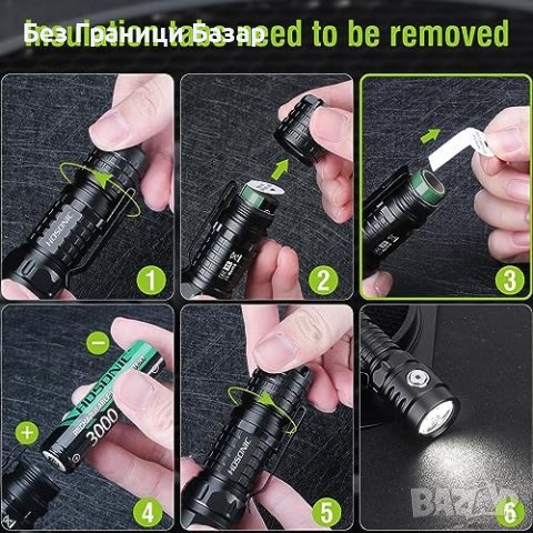 Нов Ултра Ярък HOSONIC EC11 Фенер - 1975lm, 7 Режима, Компактен лек, снимка 6 - Къмпинг осветление - 43064507