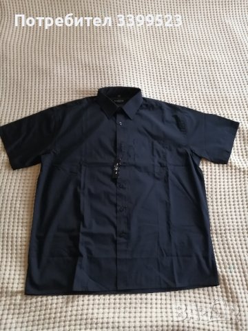 Мъжка риза с къс ръкав, снимка 3 - Ризи - 43815161