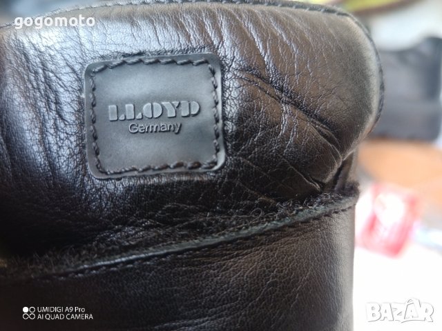 висококачествени,лукс боти 42 - 43,original LLOYD®,100% качествена естествена кожа,made in GERMANY, снимка 3 - Мъжки боти - 43749207
