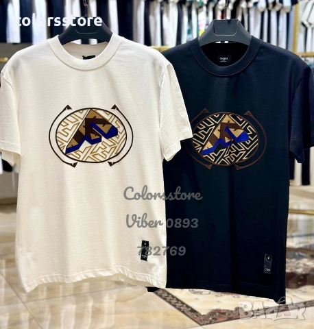 Мъжка тениска Fendi код IM67H