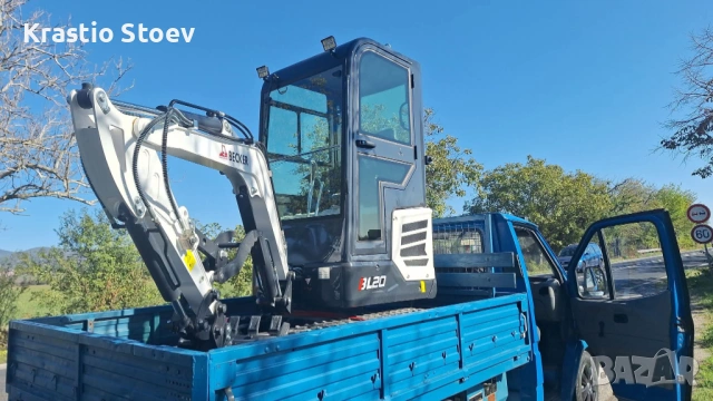  Мини багер BEKER и самосвал, снимка 5 - Индустриална техника - 53371847