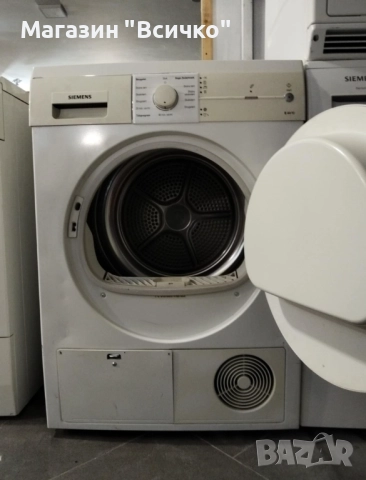 Сушилня кондезаторна 6кг - SIEMENS WT44E100, снимка 2 - Сушилни - 52793505