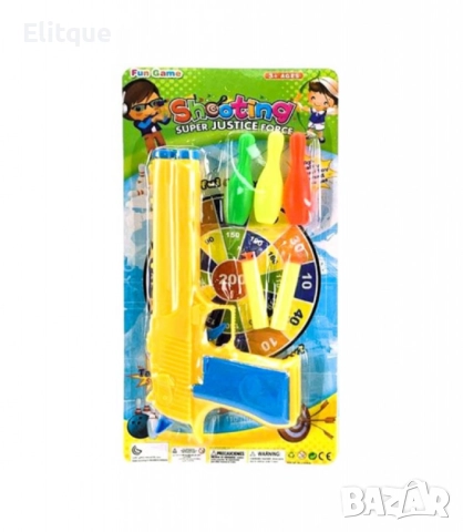 Пистолет с меки стрели и мишени, снимка 2 - Други - 52745162