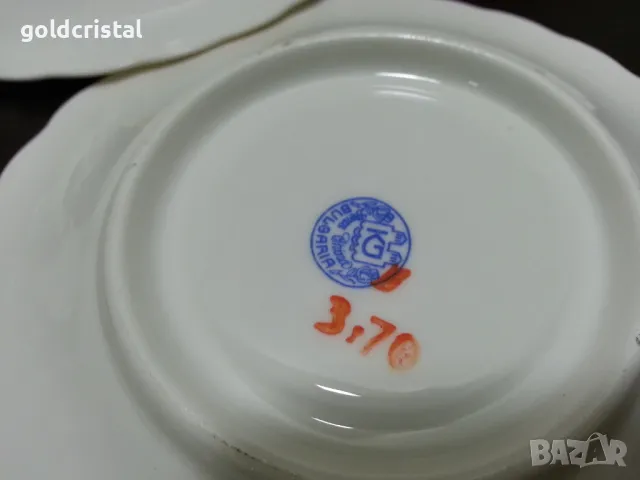 Стар български костен порцелан Бононя , снимка 7 - Антикварни и старинни предмети - 48649719