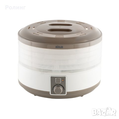 Уред за сушене на плодове MUHLER DHY-555T, 500 W / 1004742, снимка 2 - Уреди за готвене на пара - 43209269