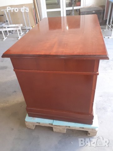 Орнаментно бюро (фурнир лак), снимка 3 - Бюра - 44066152