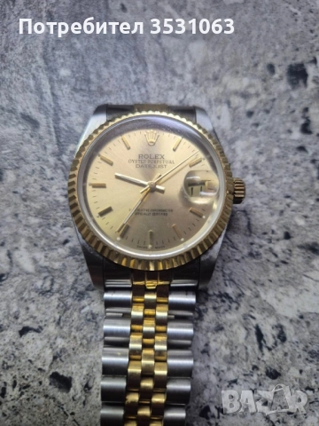 2 броя часовници тип Rolex – Submariner + Datejust (реплики), снимка 9 - Мъжки - 52804130