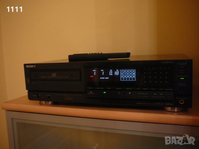 SONY CDP-337 ESD, снимка 3 - Ресийвъри, усилватели, смесителни пултове - 40794352