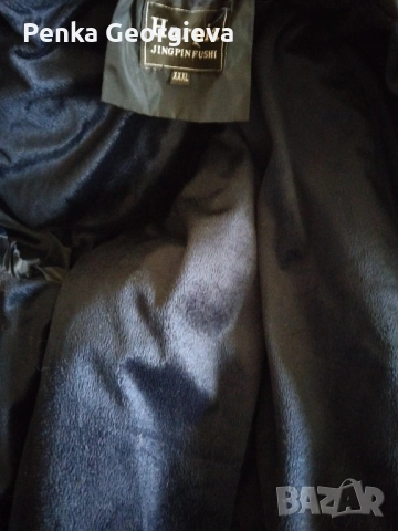 тъмно синьо го-128,д- 80 см, снимка 4 - Якета - 51944334