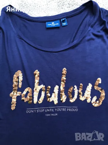 Дамска блуза Tom Tailor, снимка 4 - Блузи с дълъг ръкав и пуловери - 47268376