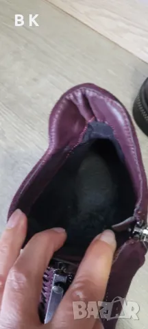 дамски боти бордо, снимка 3 - Дамски боти - 49543170