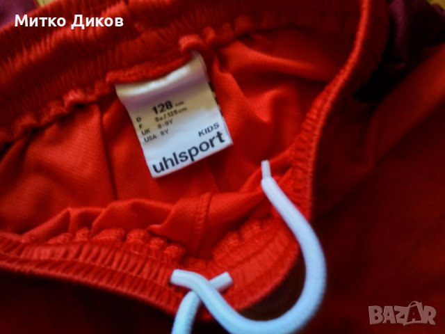 Детски футболен екип на ЦСКА София Ушлспорт от 70-годишнината-№2 подписан Ст. Манолев-размер-128см, снимка 8 - Футбол - 38038605