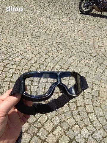 Ретро мотоциклетни авиаторски очила, снимка 4 - Аксесоари и консумативи - 33158935