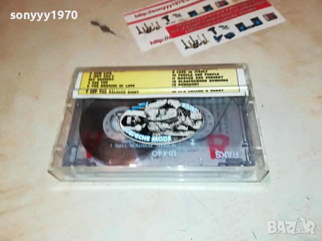 depeche mode-the singles 81/85 касета 2308221419, снимка 14 - Аудио касети - 37777258