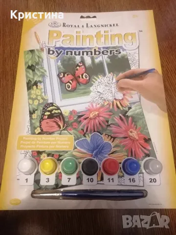 Комплект за рисуване с акрилни бои, снимка 2 - Други - 50192138