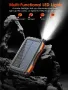 Соларна външна батерия 46800mAh, 3 порта, PD18W QC 3.0 с фенерче, водоустойчива, снимка 5