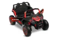 Офроуд акумулаторен автомобил AXEL – Червен, 4x4, с дистанционно и LED, снимка 7