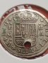 Сребърна монета 2 реала 1723г. Филип пети Мадрид Испания 12204, снимка 7