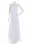 НАМАЛЕНА - нова американска бяла абитуриентска бална рокля David's Bridal, снимка 1 - Рокли - 38869854