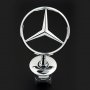  Емблема звезда за Mercedes Benz Silver, снимка 2
