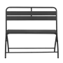 Двуместна сгъваема метална градинска пейка,кетъринг пейка 90см., снимка 1