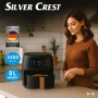 ред за готвене с горещ въздух Silver Crest S-18, 8 литра, 2400 W, снимка 6