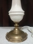 Много голяма старинна лампа с красив абажур, снимка 2