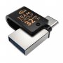 USB Флаш памет, 32GB, USB3.1/Type-C OTG, TEAM M181, черна, SS300252
