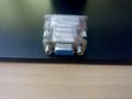 Адаптер за монитор DVI-I към VGA - мъжки към женски (24 + 5 аналогови), снимка 3