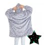 Детско светещо меко одеяло с ръкави, снимка 1
