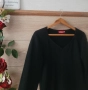 Черен пуловер 100% КАШМИР , снимка 3