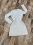 Бяла рокля Зара, снимка 1 - Рокли - 43687074