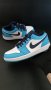 Нови Оригинални Маратонки Nike Air Jordan 1 Low unc Обувки Размер 42 и 43 номер сини бели черни blue, снимка 16