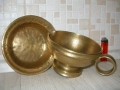 Бронзови Паница Чиния, снимка 11