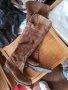 Franco Sarto дълъг ботуш от естествен велур, снимка 1 - Дамски ботуши - 32669316