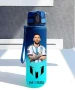 Футболни шишета за вода Меси и Роналдо, Messi and Ronaldo шише за училище с футболисти, снимка 3