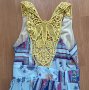 Дълга лятна рокля, размер M, снимка 4