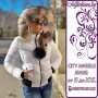 Дамски якета с естествен пух, City Angels Jeans от XS до 3XL, снимка 2